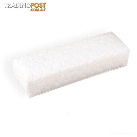 Hand Rest Pillow Heart Design White - HANDRHEARTWHT