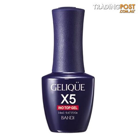 Gelique - X5 INO Top Gel 14ml - BAGX5TG