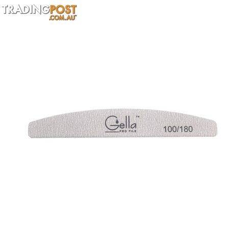 Gella Half Moon Zebra Pro File 100/180 - FILEGEHMZE100180