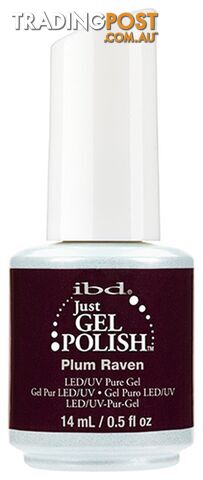 Just Gel Polish - Plum Raven 56506 - IBD56506