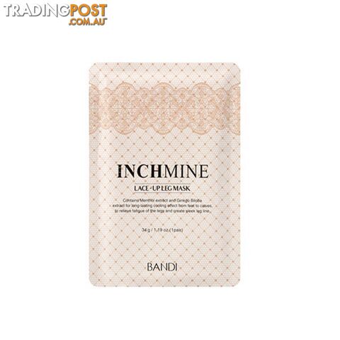 Inchmine Lace Up Mask For Feet 1pc - BAINLUMF1