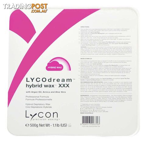 Lycodream Hybrid Hot Wax 500g - LY1HL0051