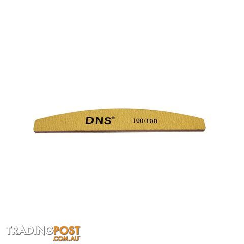 DNS File Half Moon Gold & Pink 100/100 - DNSFILEHM1001