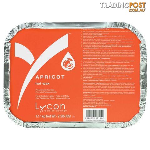 Apricot Hot Wax 1kg - LY1HL0031