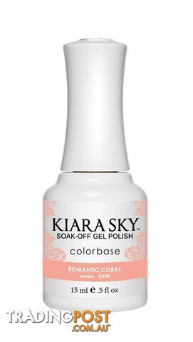Gel Polish - G490 Romantic Coral - KSG490