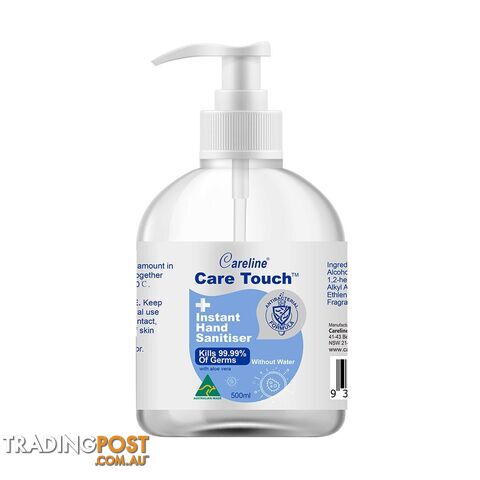 Care Touch Instant and Sanitiser - CLSANHND500