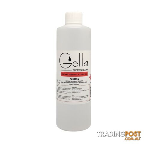 Gella Isopropyl Alcohol 99% IPA 500ml - GEIPA99500