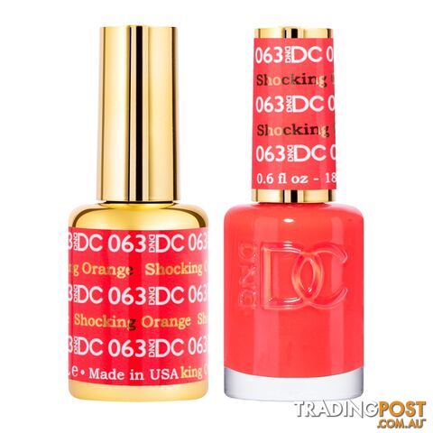 Duo Gel - DC063 Shocking Orange - DC063