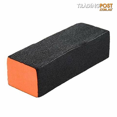 3 Way Orange/Black Nail Buffer - BUFW3OR1