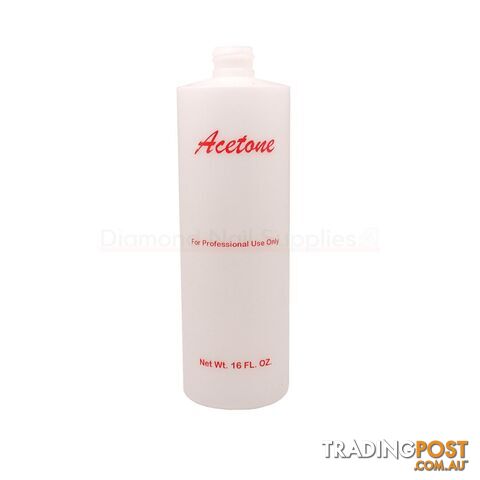 Empty Acetone Bottle 473ml (16oz) - BOTEMPACERED16