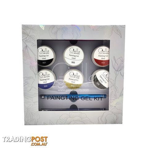 Painting Gel Kit 6 Gels + 3 Brush - GEPGK - photo 2 of 2