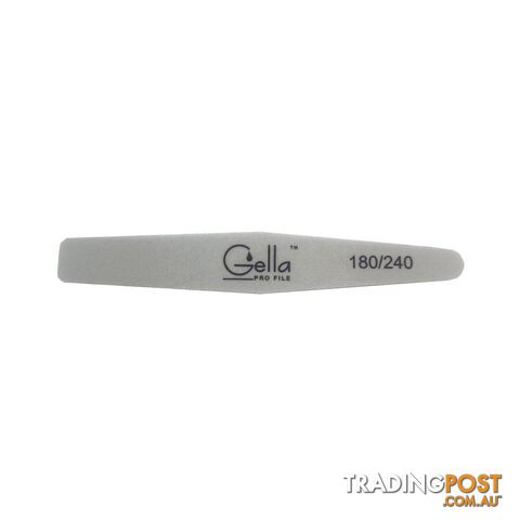 Gella Rhombus Sponge Grey Buffer Pro File 180/240 - FILEGERHOMZE-180240