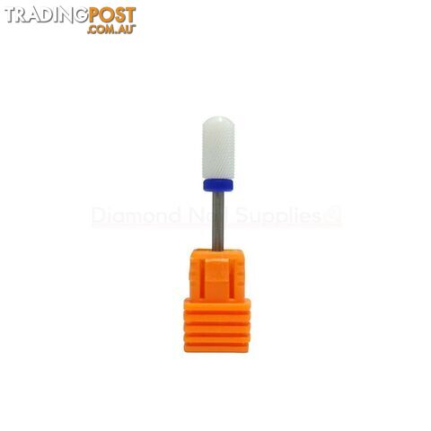 Ceramic Drill Bit Smooth Top Large M White 3/32" - CARCERSTOLRGM