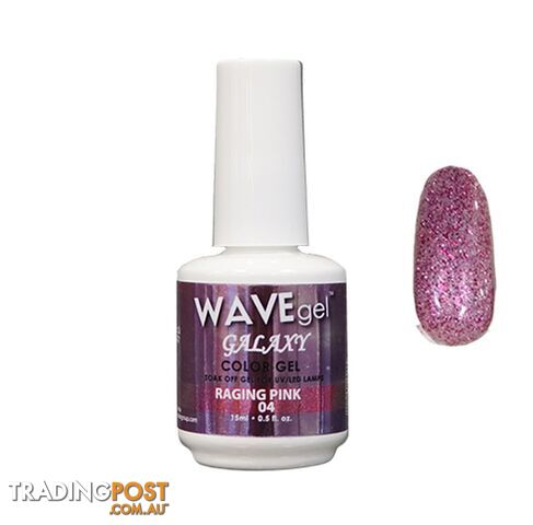 Galaxy Gel Polish - 04 Raging Pink - WGGG04