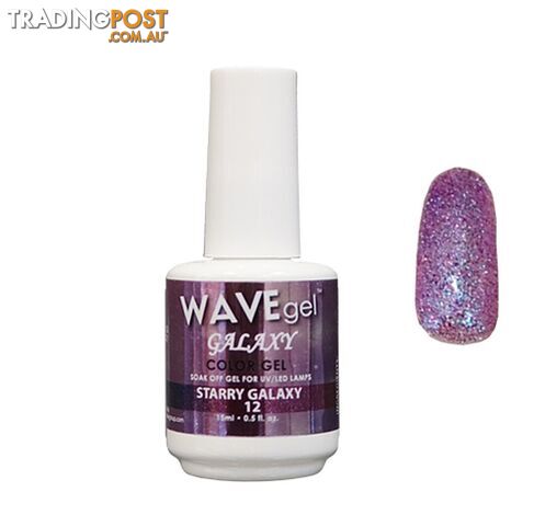 Galaxy Gel Polish - 12 Starry Galaxy - WGGG12