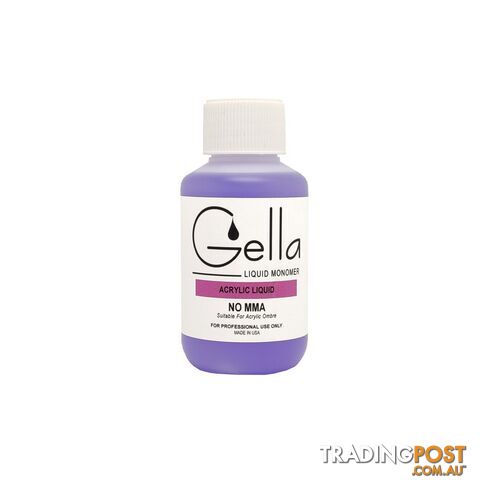 Gella Acrylic Liquid Monomer MMA FREE 125ml - GELMEMA125
