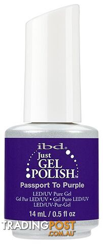 Just Gel Polish - Passport To Purple 65416 - IBD65416