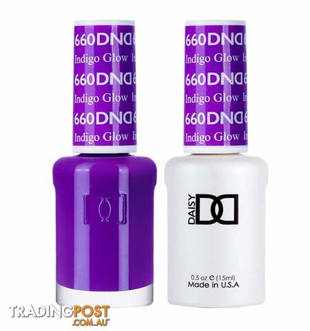 Duo Gel- 660 Indigo Glow - DND660
