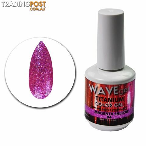 Titanium Gel Polish - 04 Magenta Sallow - WGT04