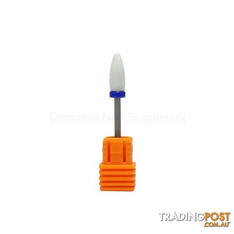 Ceramic Drill Bit Flame Bit M White 3/32" - CARCERFLAMEM