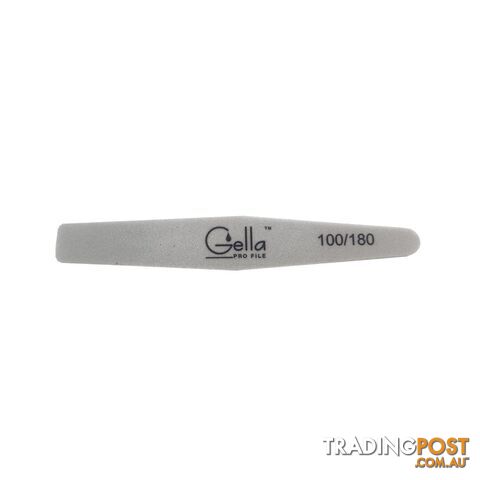 Gella Rhombus Sponge Grey Buffer Pro File 100/180 - FILEGERHOMZE-100180
