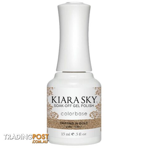 Gel Polish - G5017 Dripping In Gold - KSG5017