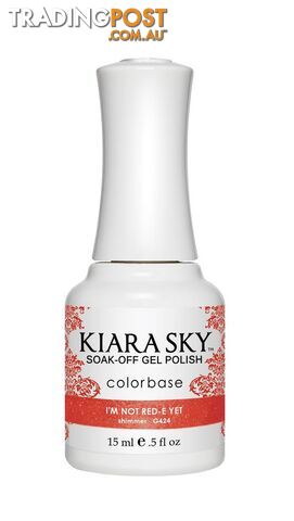 Gel Polish - G424 I'M Not Red-E Yet - KSG424
