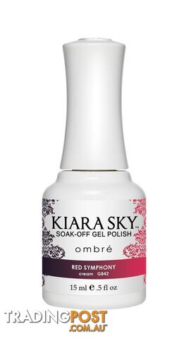 Gel Polish - G842 Red Symphony - KSG842