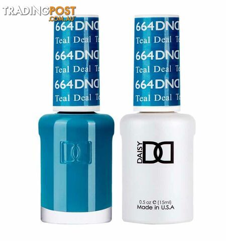 Duo Gel- 664 Teal Deal - DND664