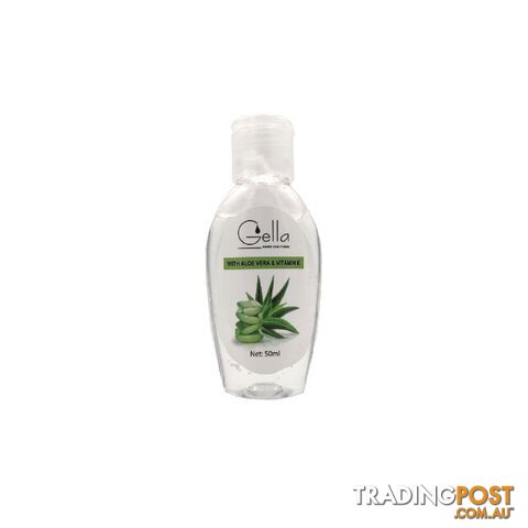 Hand Sanitiser With Aloe & Vitamin E - Flip Lid 50ml - GEHS50