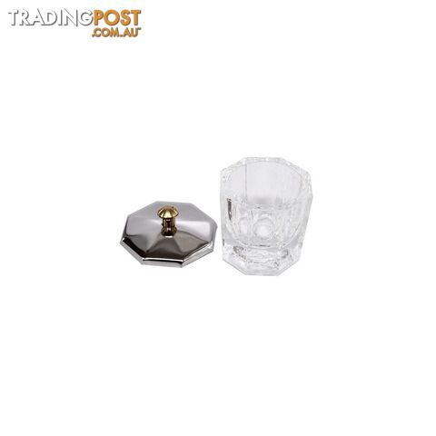 Glass Dappen Dish with Lid Octagon - DNGDDLS