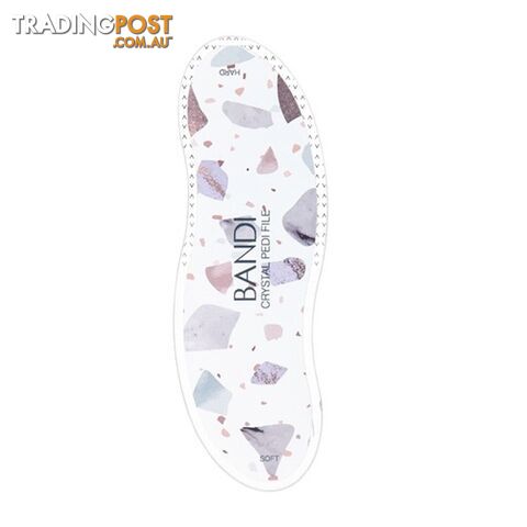 Crystal Pedi File Terazzo Stone (Glass) - BACPFTS