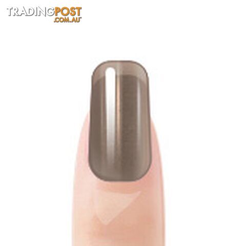 Nail Lacquer - Metallic Silver Deep Brown M203 - BAM203