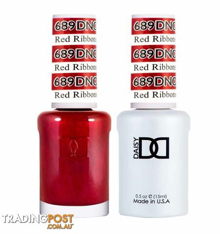 Duo Gel- 689 Red Ribbons - DND689