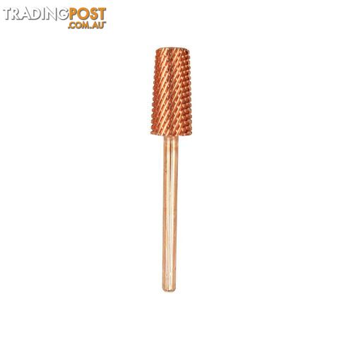 Drill Bit Large Tapered Barrel Medium Rose Gold 3/32" - CARLTAPMRG