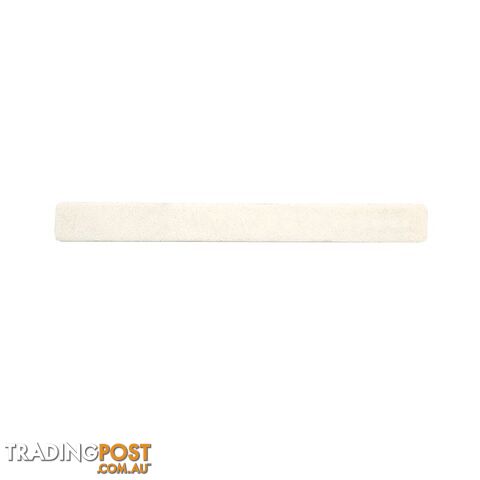 SP Rectangle Nail File White 80/80 50pc - FILESPBLK8050