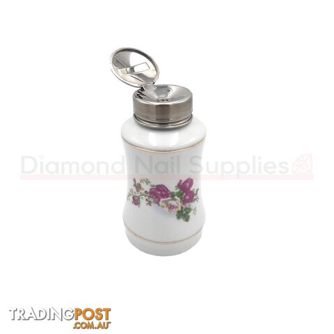Porcelain Bottle with Liquid Pump 177ml (6oz ) - LPUMPC6