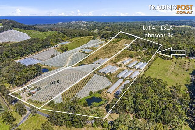 Lot 4 & 5/131A Johnsons Road SANDY BEACH NSW 2456