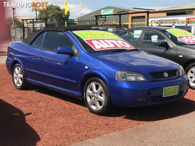 2002 HOLDEN ASTRA  TS CONVERTIBLE