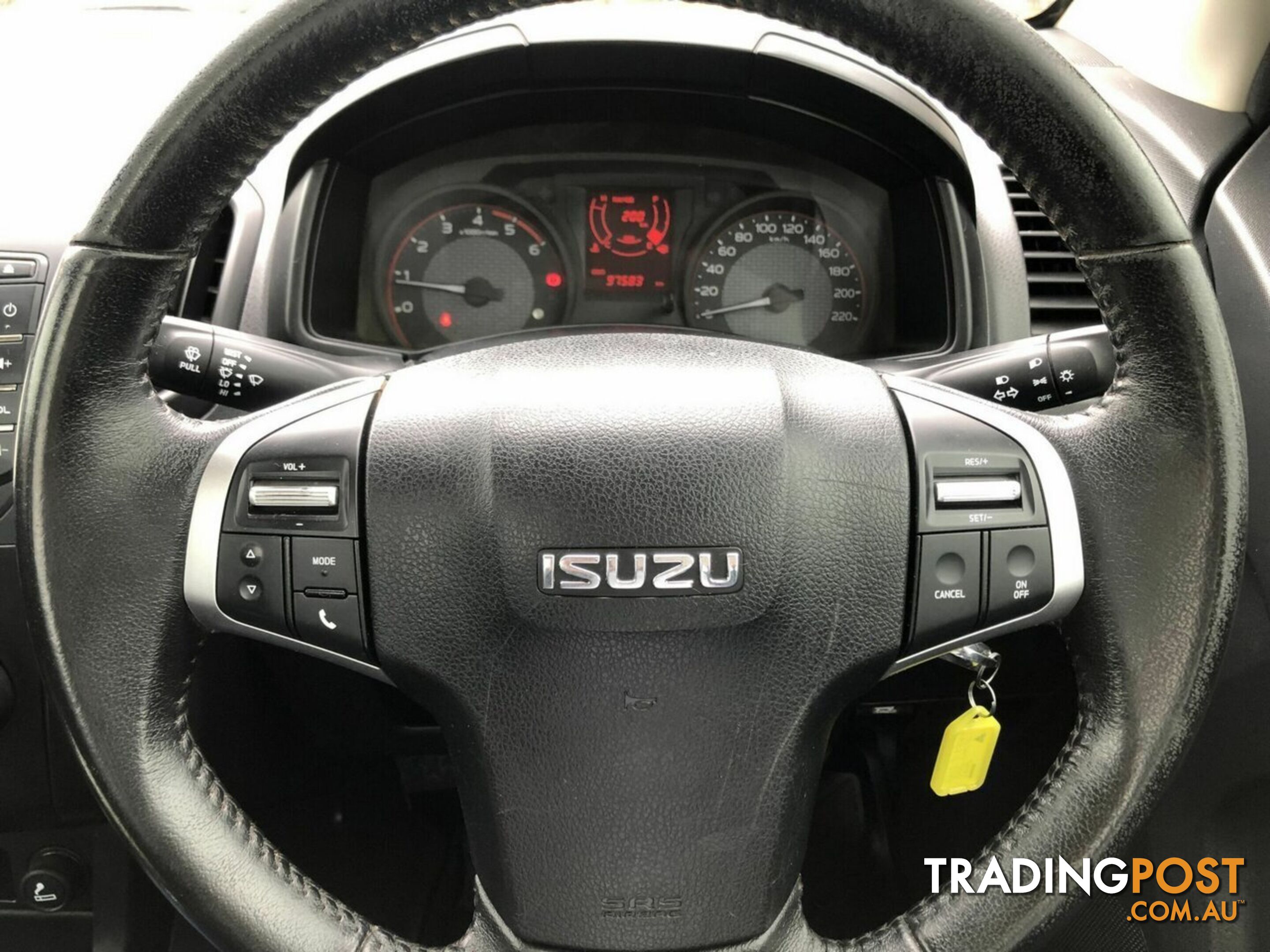 2017 ISUZU D-MAX SX MY17 CAB CHASSIS