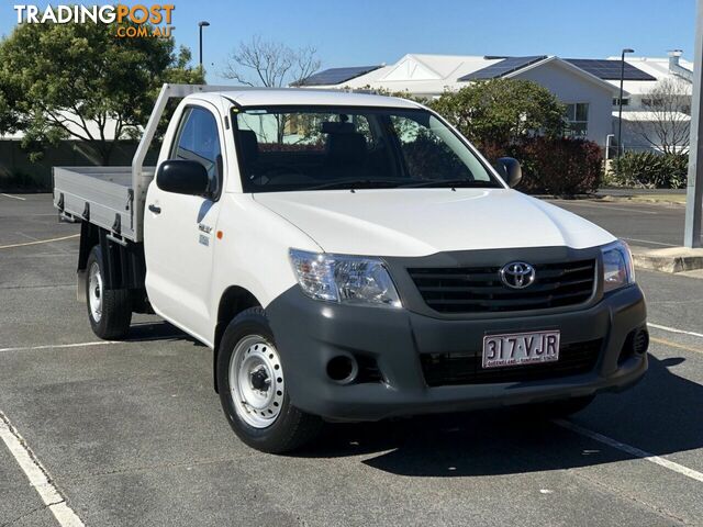 2014 TOYOTA HILUX WORKMATE 4X2 TGN16R MY14 CAB CHASSIS
