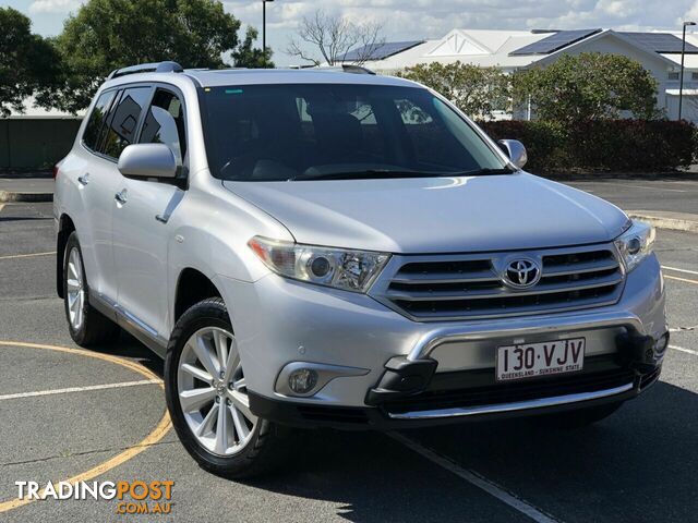 2012 TOYOTA KLUGER GRANDE 2WD GSU40R MY12 WAGON