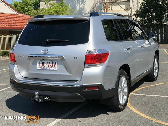 2012 TOYOTA KLUGER GRANDE 2WD GSU40R MY12 WAGON