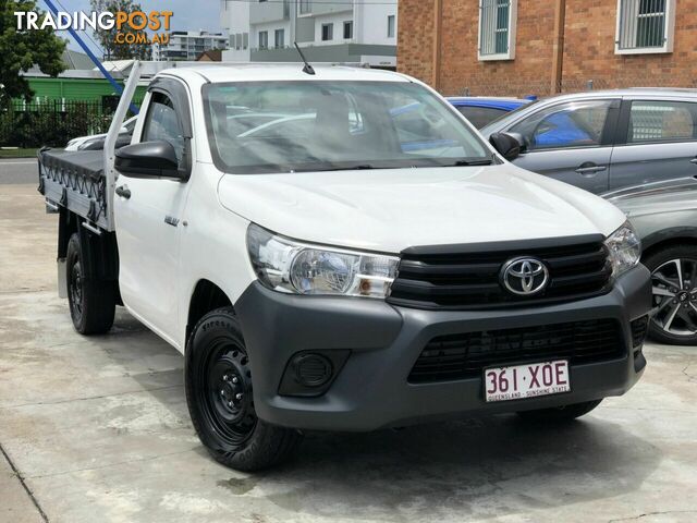 2016 TOYOTA HILUX WORKMATE 4X2 TGN121R CAB CHASSIS