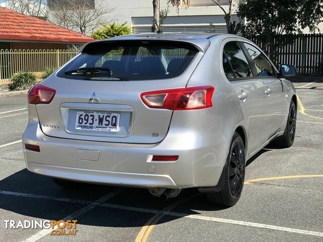 2012 MITSUBISHI LANCER ES SPORTBACK CJ MY12 HATCHBACK