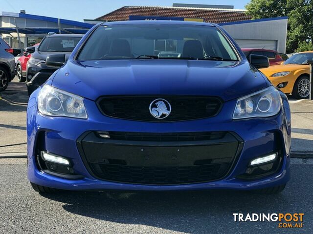 2016 HOLDEN COMMODORE SV6 BLACK VF II MY16 SEDAN