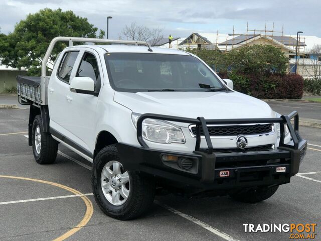 2014 HOLDEN COLORADO LX CREW CAB RG MY14 CAB CHASSIS