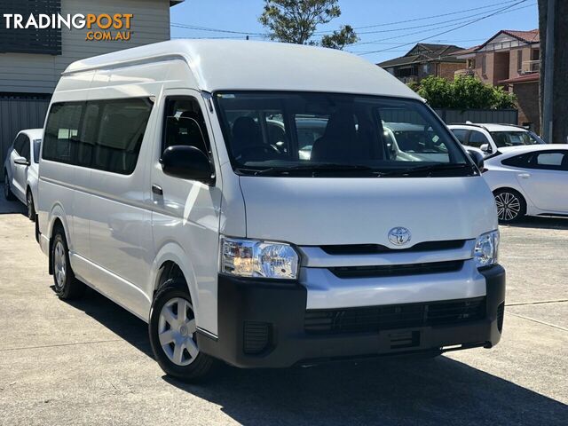 2015 TOYOTA HIACE COMMUTER HIGH ROOF SUPER LWB KDH223R BUS