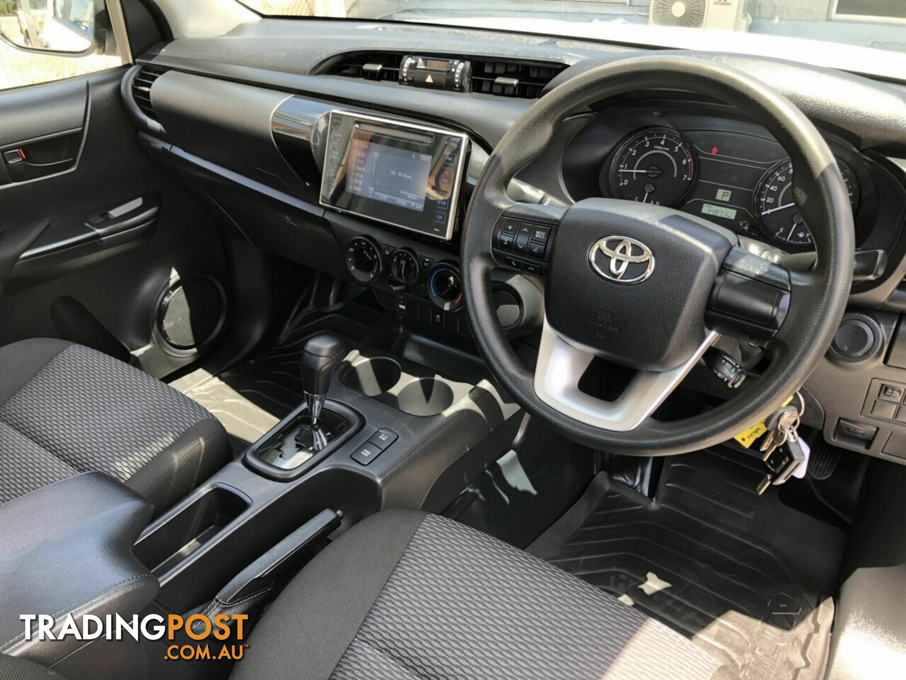 2018 TOYOTA HILUX WORKMATE 4X2 TGN121R CAB CHASSIS