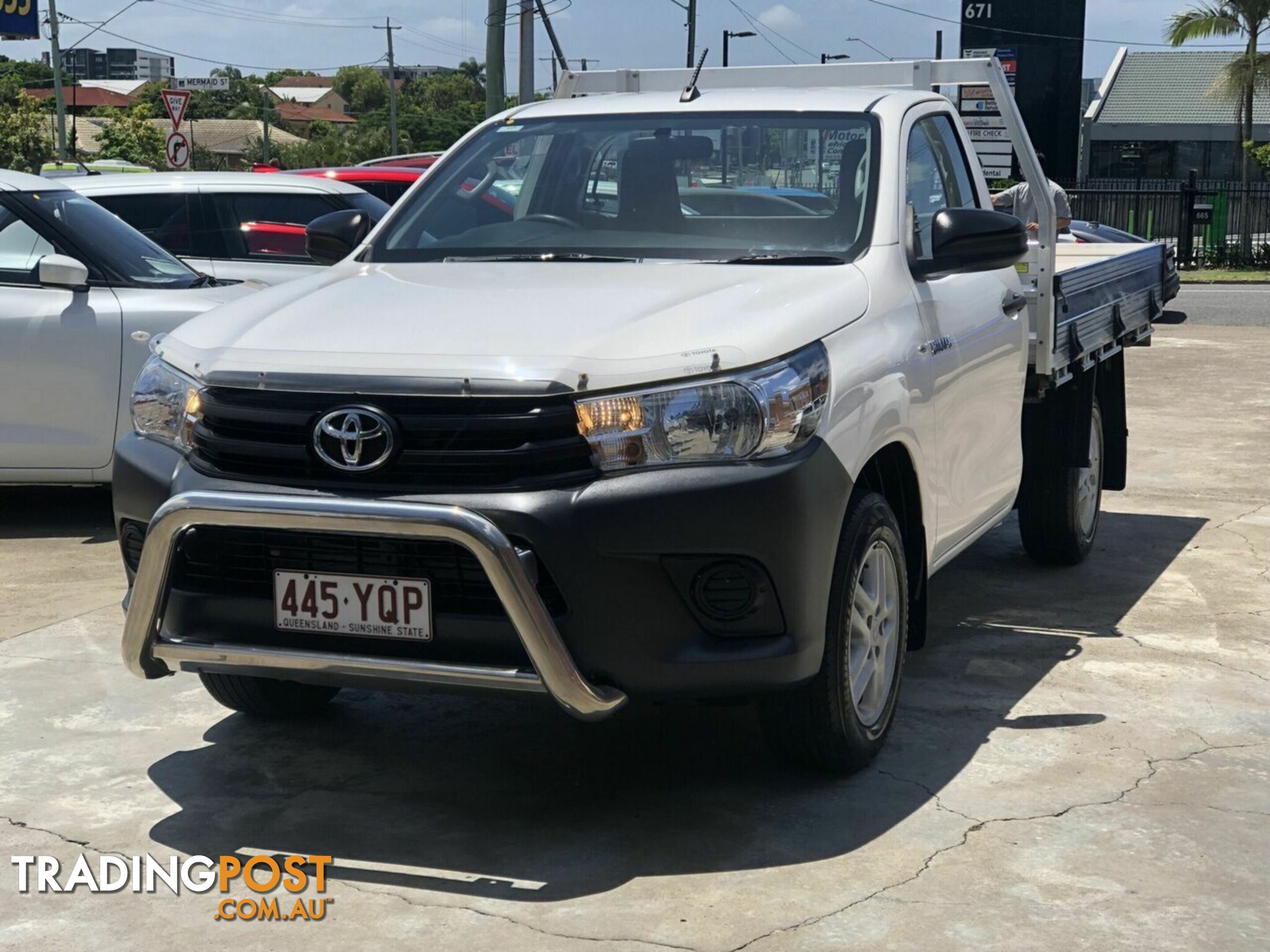 2018 TOYOTA HILUX WORKMATE 4X2 TGN121R CAB CHASSIS